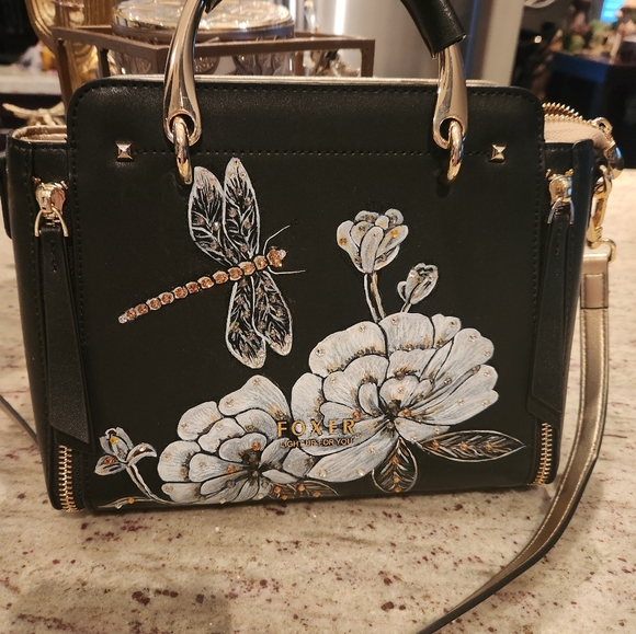 Foxer handpainted purse - Picture 5 of 5